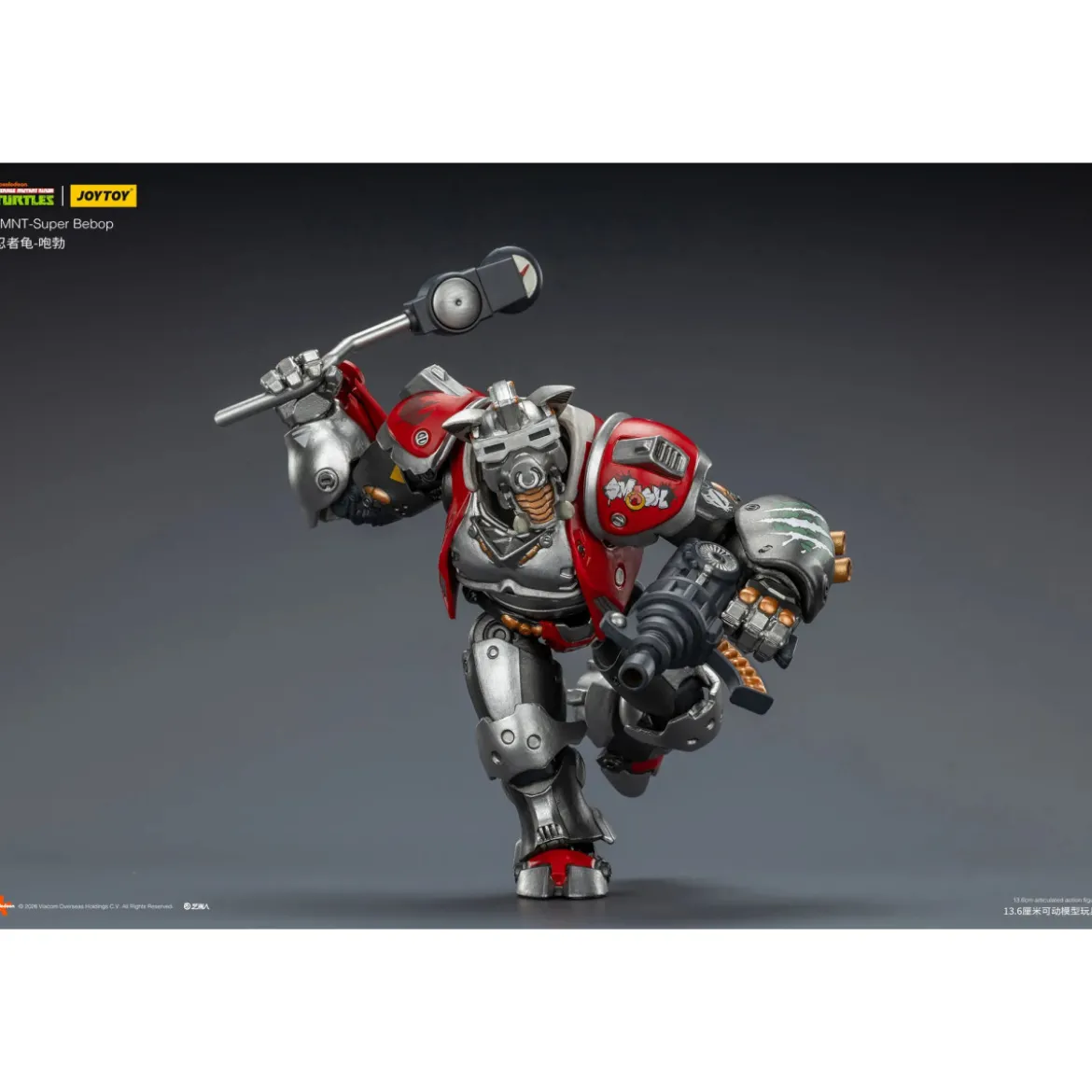 JoyToy TMNT - Super Bebop - Teenage Mutant Ninja Turtles 1/18