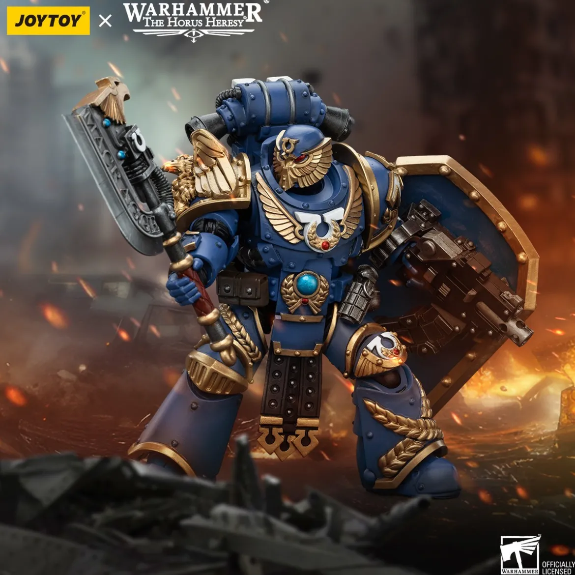 JoyToy - Ultramarines - Invictarus Suzerain Squad Suzerain 1 -The Horus Heresy