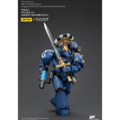 JoyToy - Ultramarines - Legion MKVI Tactical Squad Sergeant with Plasma Pistol and Power Sword 1/18