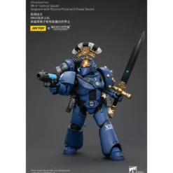 JoyToy - Ultramarines - Legion MKVI Tactical Squad Sergeant with Plasma Pistol and Power Sword 1/18
