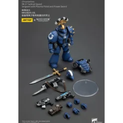 JoyToy - Ultramarines - Legion MKVI Tactical Squad Sergeant with Plasma Pistol and Power Sword 1/18
