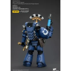 JoyToy - Ultramarines - Legion MKVI Tactical Squad Sergeant with Plasma Pistol and Power Sword 1/18