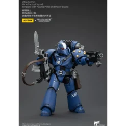 JoyToy - Ultramarines - Legion MKVI Tactical Squad Sergeant with Plasma Pistol and Power Sword 1/18