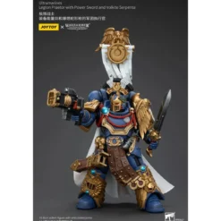 JoyToy - Ultramarines - Legion Praetor with Power Sword and Volkite Serpenta 1/18 - The Horus Heresy