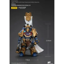 JoyToy - Ultramarines - Legion Praetor with Power Sword and Volkite Serpenta 1/18 - The Horus Heresy