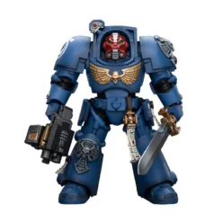 JoyToy - Ultramarines - Terminator Squad Sergeant with Power Sword and Teleport Homer 1/18 - WH40K