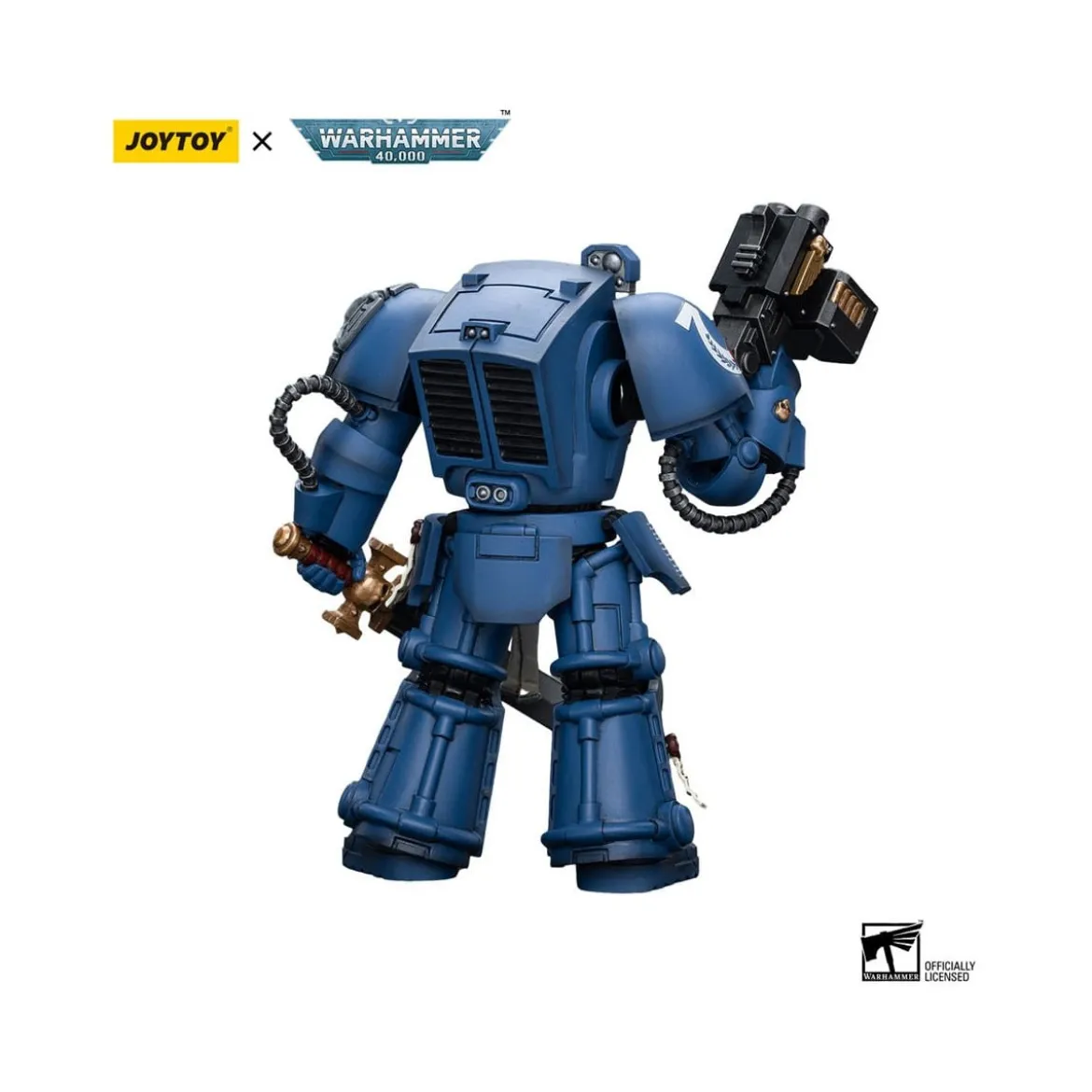 JoyToy - Ultramarines - Terminator Squad Sergeant with Power Sword and Teleport Homer 1/18 - WH40K