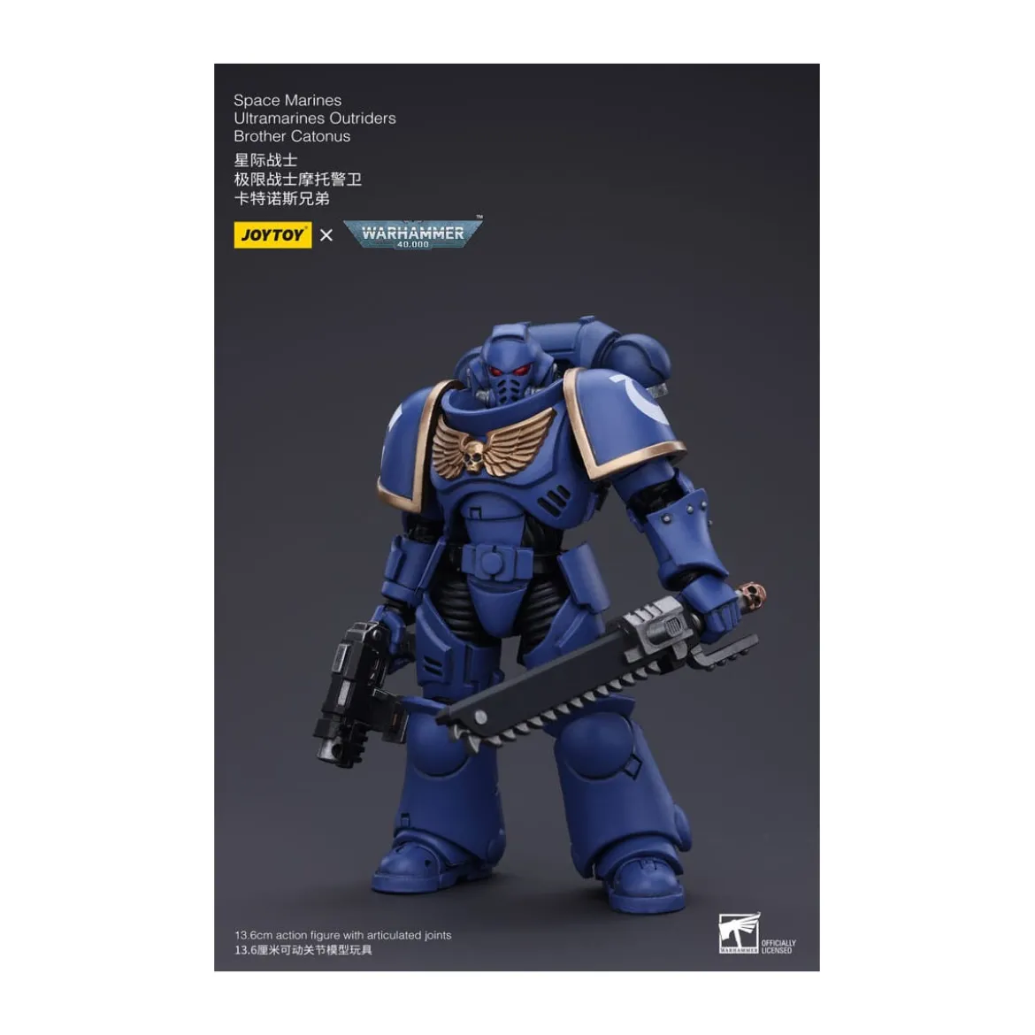 JoyToy - Ultramarines - Ultramarines Outriders Brother Catonus - Warhammer 40000