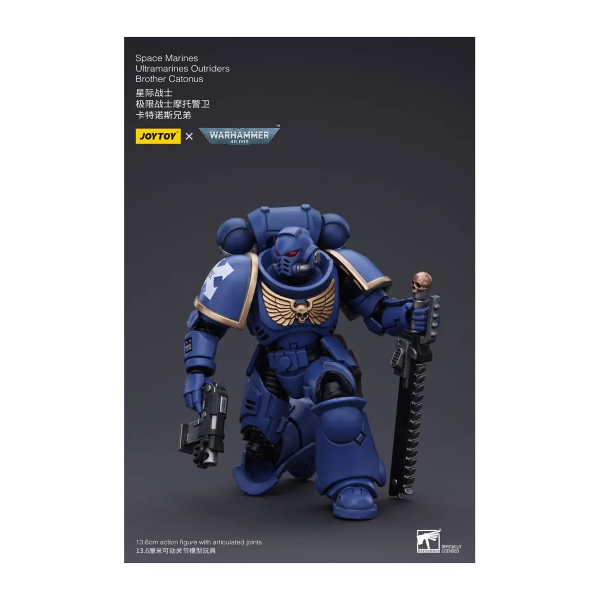JoyToy - Ultramarines - Ultramarines Outriders Brother Catonus - Warhammer 40000