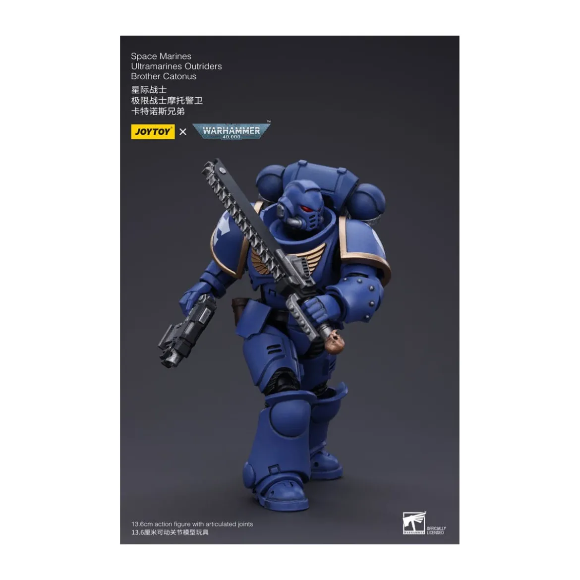 JoyToy - Ultramarines - Ultramarines Outriders Brother Catonus - Warhammer 40000