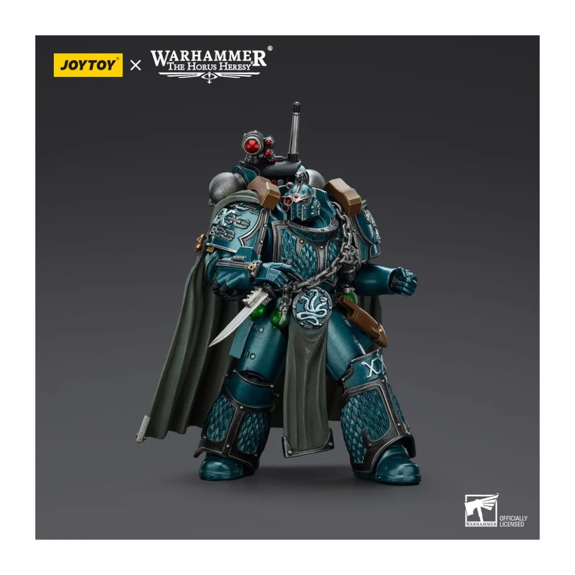 Joytoy - Warhammer - Alpha Legion - Exodus The One who is Many With Sniper Rifle And Power Dagger - The Horus Heresy