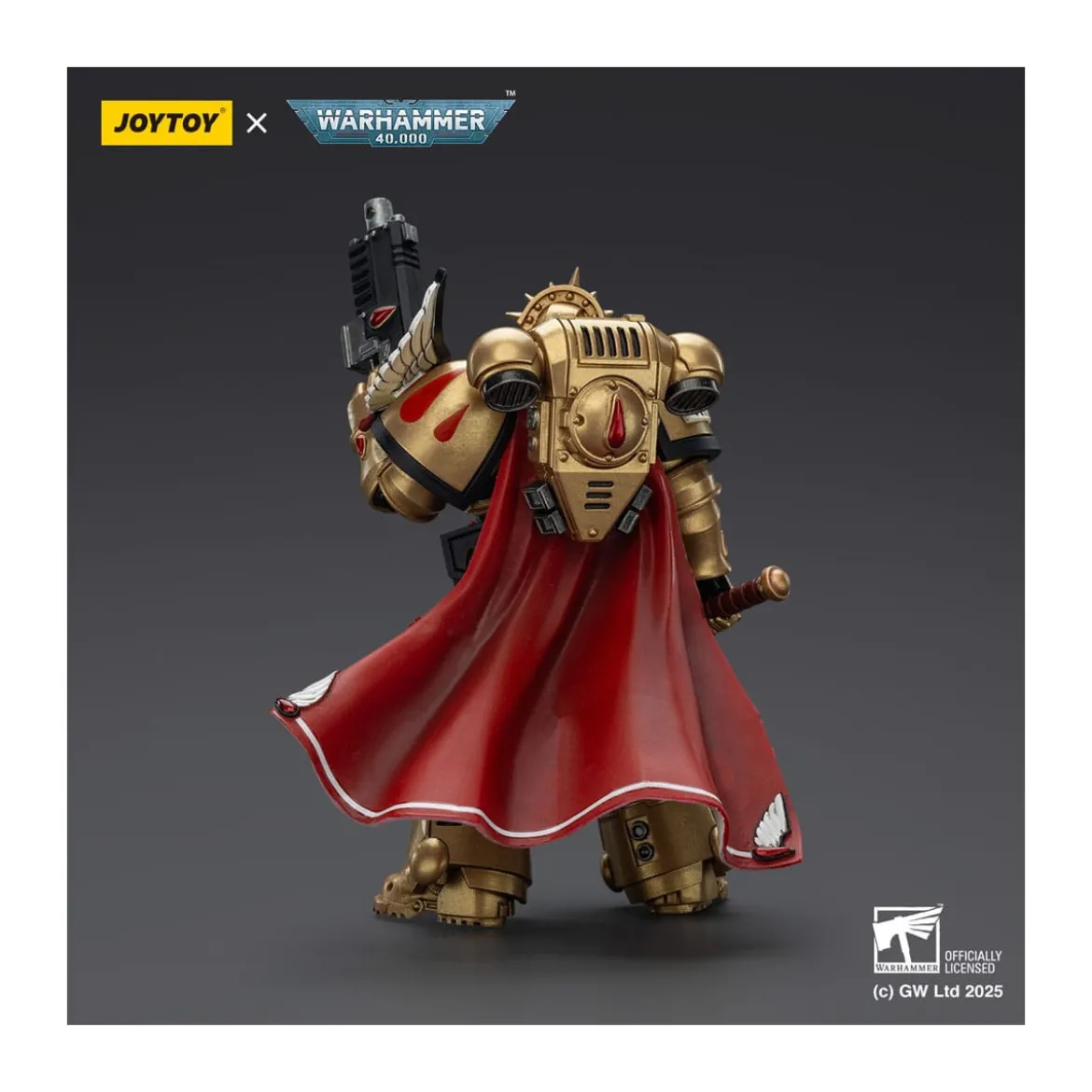 Joytoy - Warhammer - Blood Angels - Captain with Heavy Bolt Pistol & Power Sword