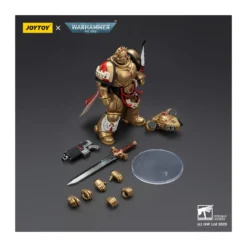 Joytoy - Warhammer - Blood Angels - Captain with Heavy Bolt Pistol & Power Sword
