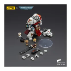 Joytoy - Warhammer - Blood Angels - Sanguinary Priest with heavy bolt pistol, chainsword and narthecium