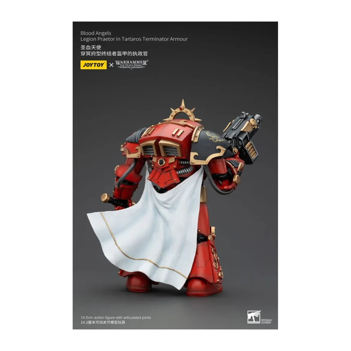 Joytoy - Warhammer - Blood Angels - Legion Praetor in Tartaros Terminator Armour - The Horus Heresy