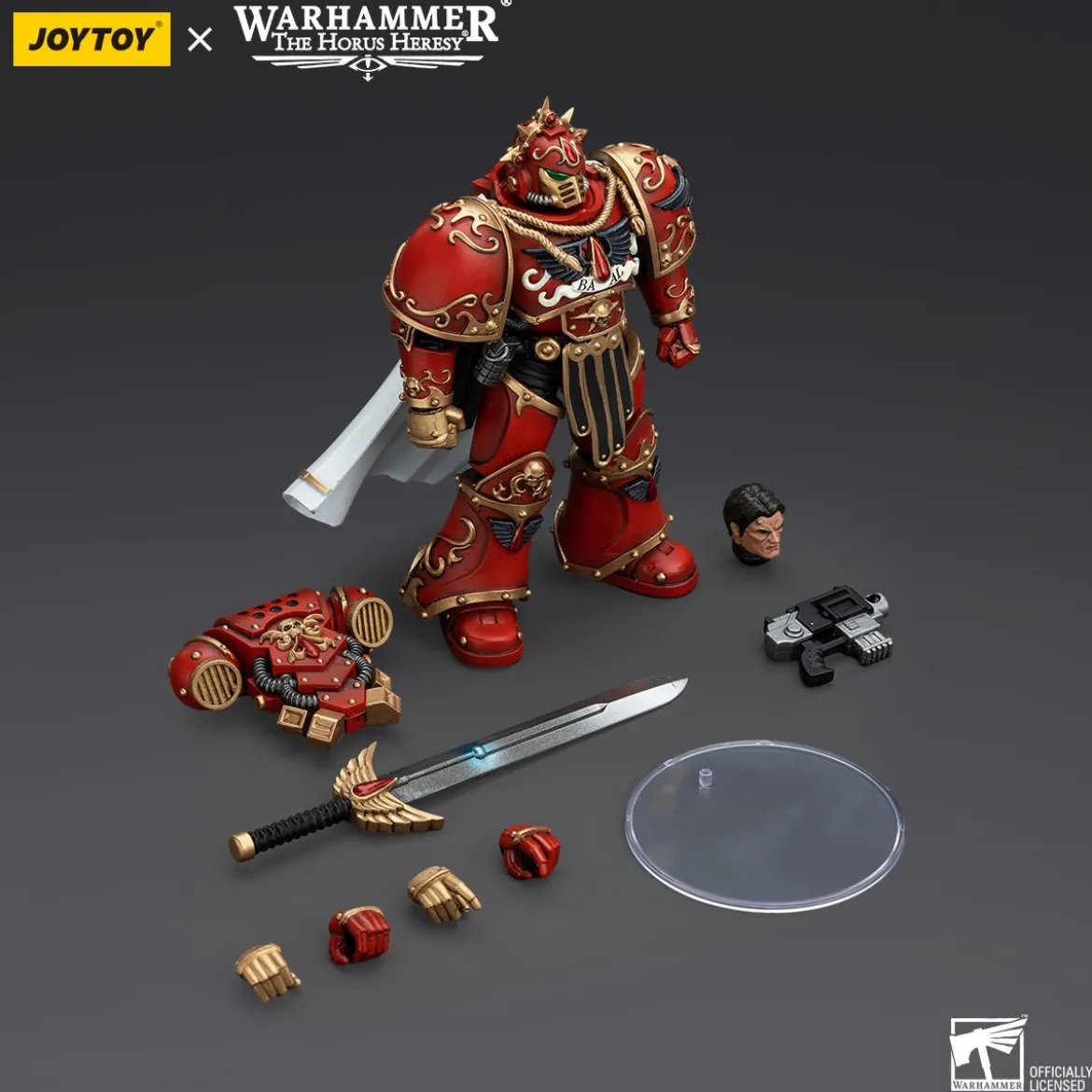 Joytoy - Warhammer - Blood Angels - Legion Praetor with Paragon Blade - The Horus Heresy