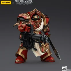 Joytoy - Warhammer - Blood Angels - Crimson Paladins Squad - Crimson Paladin with Iliastus Assault Cannon