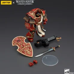 Joytoy - Warhammer - Blood Angels - Crimson Paladins Squad - Crimson Paladin with Iliastus Assault Cannon
