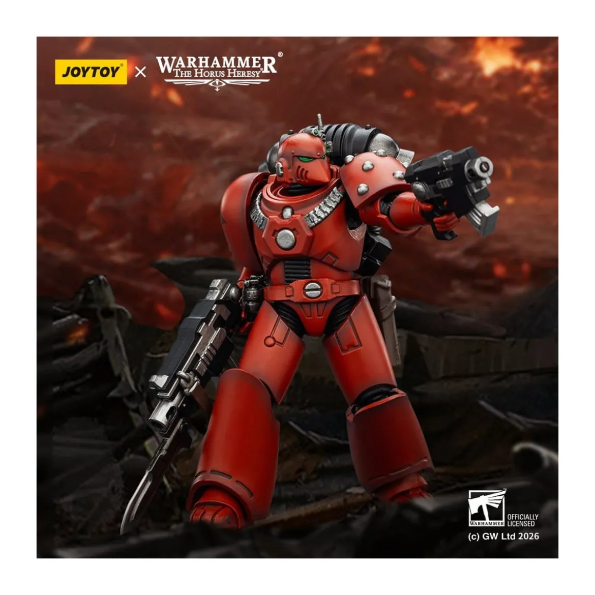 Joytoy - Warhammer - Blood Angels - MKIV Tactical Legionary - The Horus Heresy