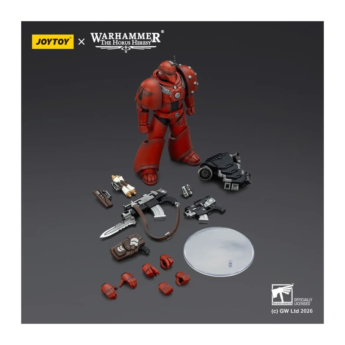Joytoy - Warhammer - Blood Angels - MKIV Tactical Legionary - The Horus Heresy