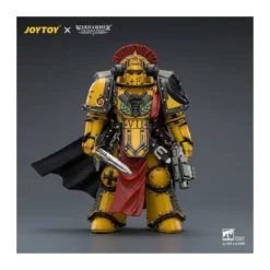 Joytoy - Warhammer - Imperial Fists - Legion Praetor in Mk III Armour with Power Sword and Bolt Pistol - The Horus Heresy