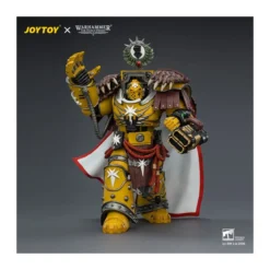 Joytoy - Warhammer - Imperial Fists - Lord Castellan Evander Garrius, The Tyrant of Cthonia with the Subiugator and Incineratus