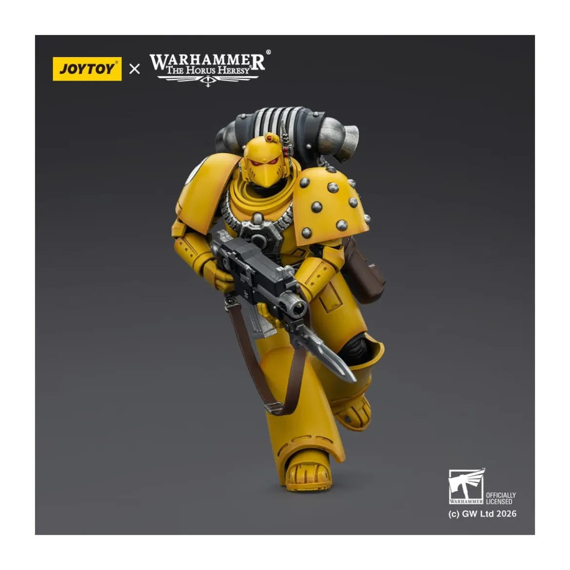 Joytoy - Warhammer - Imperial Fist - MKIV Tactical Legionary - The Horus Heresy