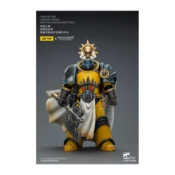 Joytoy - Warhammer - Imperial Fists - Librarian Consul with Force Axe and Bolt Pistol 1/18