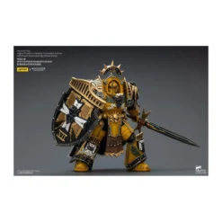Joytoy - Warhammer - Imperial Fists - Legion Praetor in Tartaros Terminator Armour with Power Sword and Vigil Storm Shield 1/18