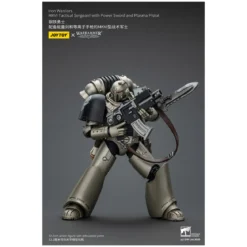 Joytoy - Warhammer - Iron Warriors MKVI Tactical Sergeant with Power Sword and Plasma Pistol