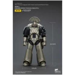 Joytoy - Warhammer - Iron Warriors MKVI Tactical Sergeant with Power Sword and Plasma Pistol