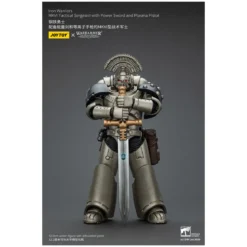 Joytoy - Warhammer - Iron Warriors MKVI Tactical Sergeant with Power Sword and Plasma Pistol