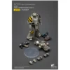 Joytoy - Warhammer - Iron Warriors Mk III Tactical Squad - Mk III Tactical Legionary with Nuncio-Vox 1/18