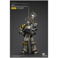 Joytoy - Warhammer - Iron Warriors Mk III Tactical Squad - Mk III Tactical Legionary with Nuncio-Vox 1/18