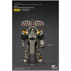Joytoy - Warhammer - Iron Warriors Tyrant Siege Terminator Squad - Siege Master Terminator with Rocket launcher