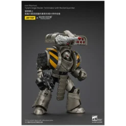 Joytoy - Warhammer - Iron Warriors Tyrant Siege Terminator Squad - Siege Master Terminator with Rocket launcher