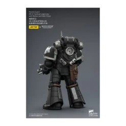 Joytoy - Warhammer - Raven Guard Mk III Tactical Squad - Mk III Tactical Legionary with Bolter and Bolt Pistol 1/18