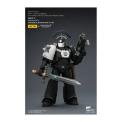 Joytoy - Warhammer - Raven Guard MKVI Tactical Sergeant with Power Sword, Bolter and Plasma Pistol