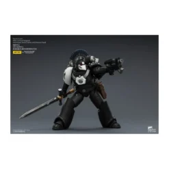Joytoy - Warhammer - Raven Guard MKVI Tactical Sergeant with Power Sword, Bolter and Plasma Pistol