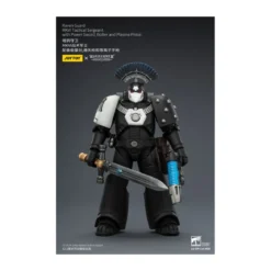 Joytoy - Warhammer - Raven Guard MKVI Tactical Sergeant with Power Sword, Bolter and Plasma Pistol