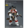 JoyToy - White Scars - Legion Praetor in Cataphractii Terminator Armour with Cyber Hawk, Chogorian sword and combi-melta 1/18