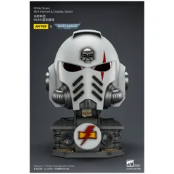 JoyToy - White Scars MkX Helmet & Display Stand 1/1
