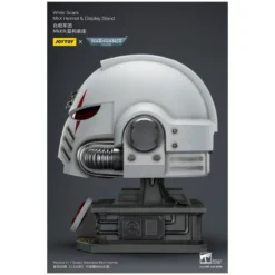 JoyToy - White Scars MkX Helmet & Display Stand 1/1