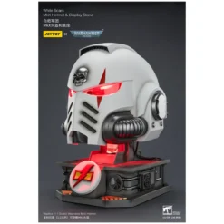 JoyToy - White Scars MkX Helmet & Display Stand 1/1