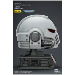 JoyToy - White Scars MkX Helmet & Display Stand 1/1