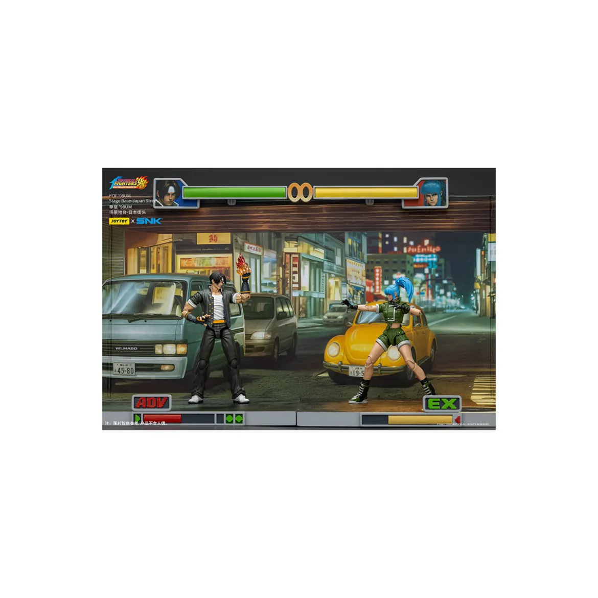 Joytoy X SNK- The King of Fighters 98 UM - Stage Base Japan Street