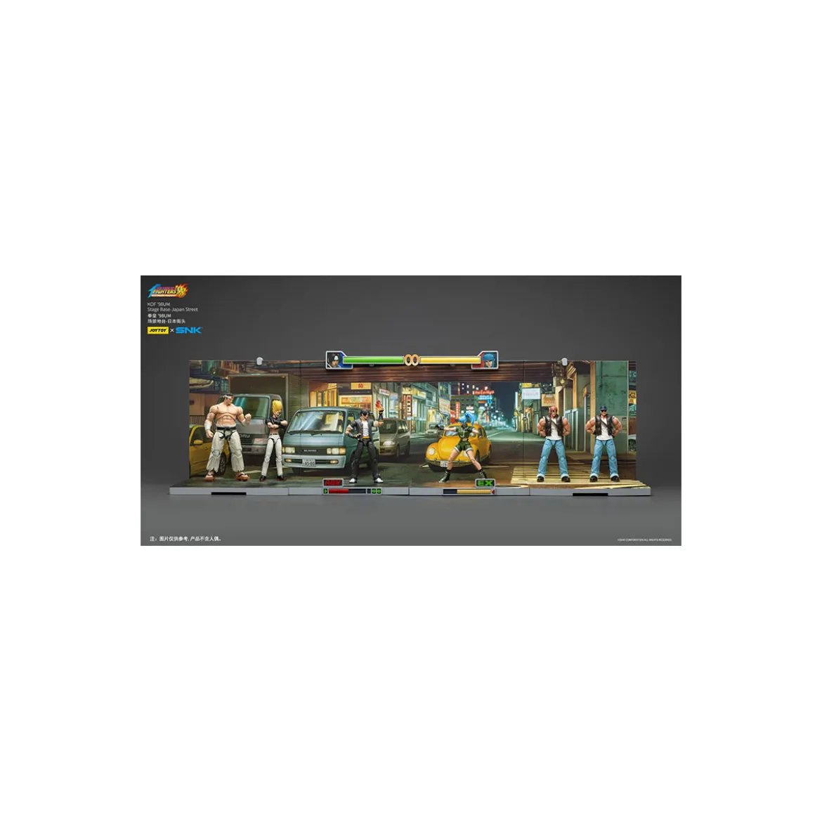 Joytoy X SNK- The King of Fighters 98 UM - Stage Base Japan Street