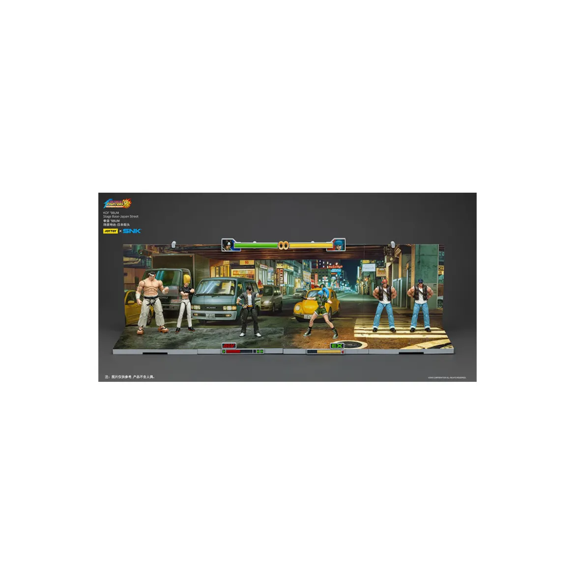 Joytoy X SNK- The King of Fighters 98 UM - Stage Base Japan Street
