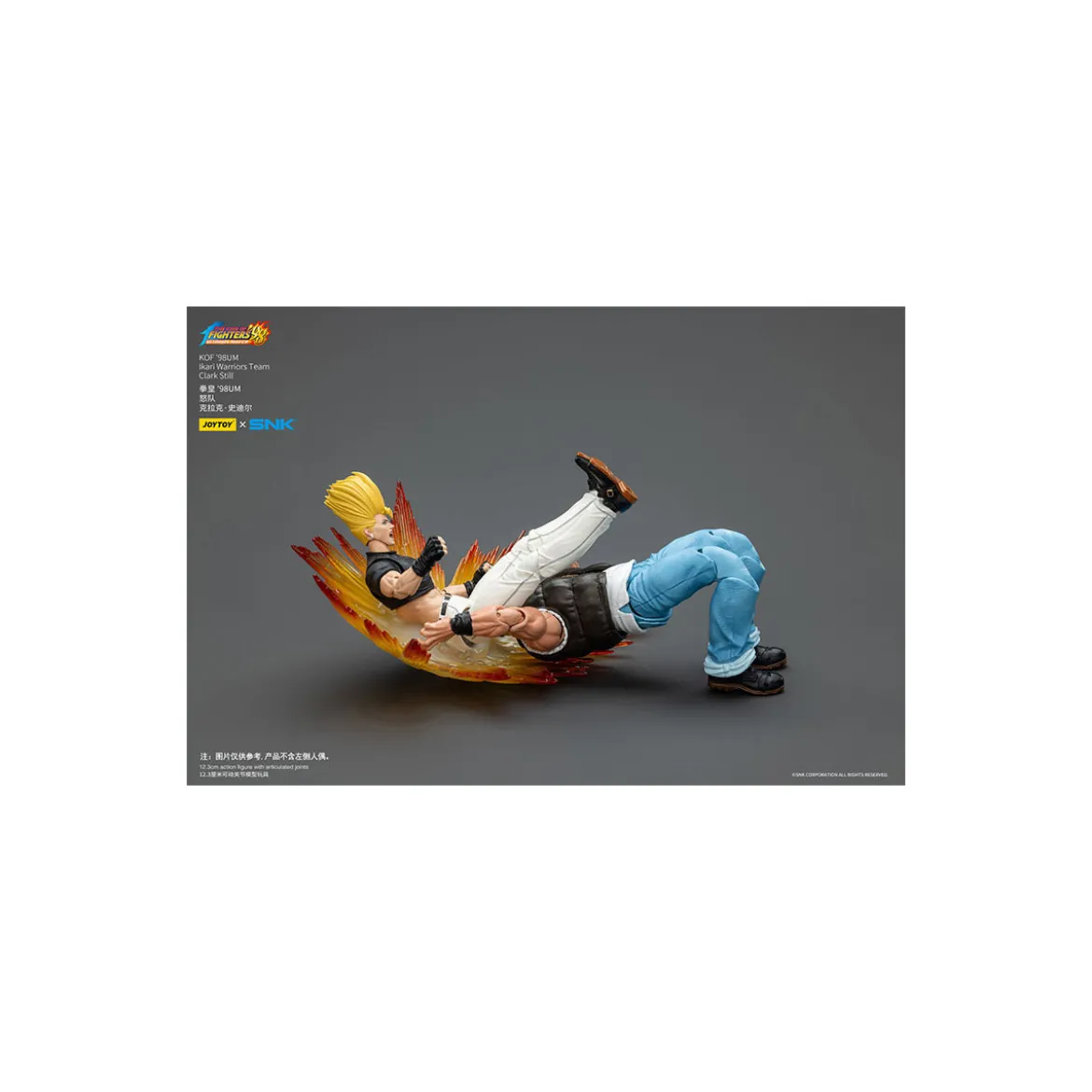 Joytoy X SNK- The King of Fighters 98 UM - Clark Still - Ikari Warriors Team