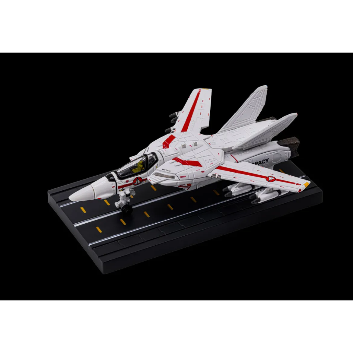 Kids Logic Robotech Veritech VF-1J Fighter Mode Mini Metal 001